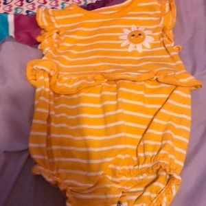 Yellow romper
